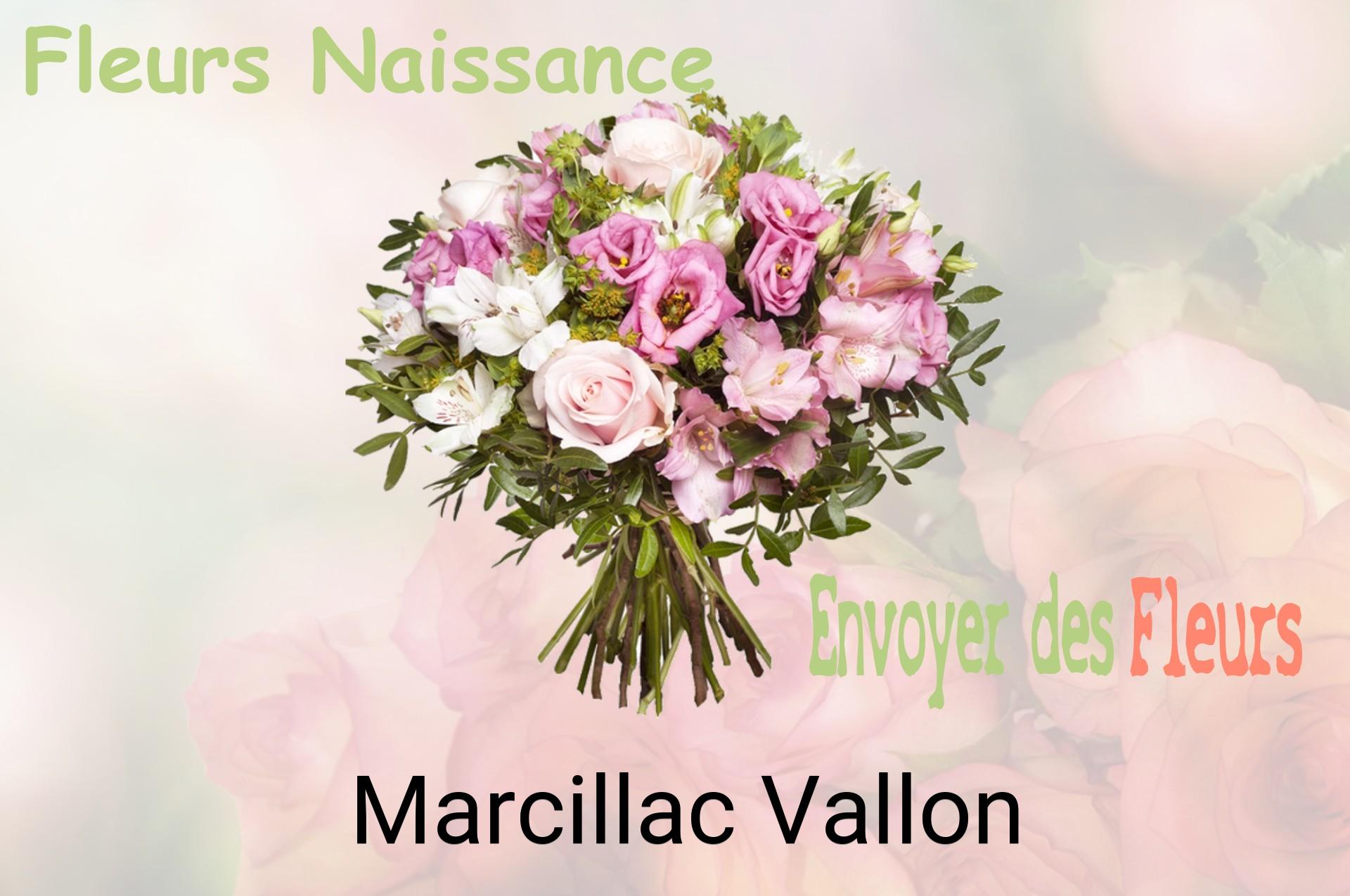 Bouquet de fleurs de naissance livré à Marcillac-Vallon