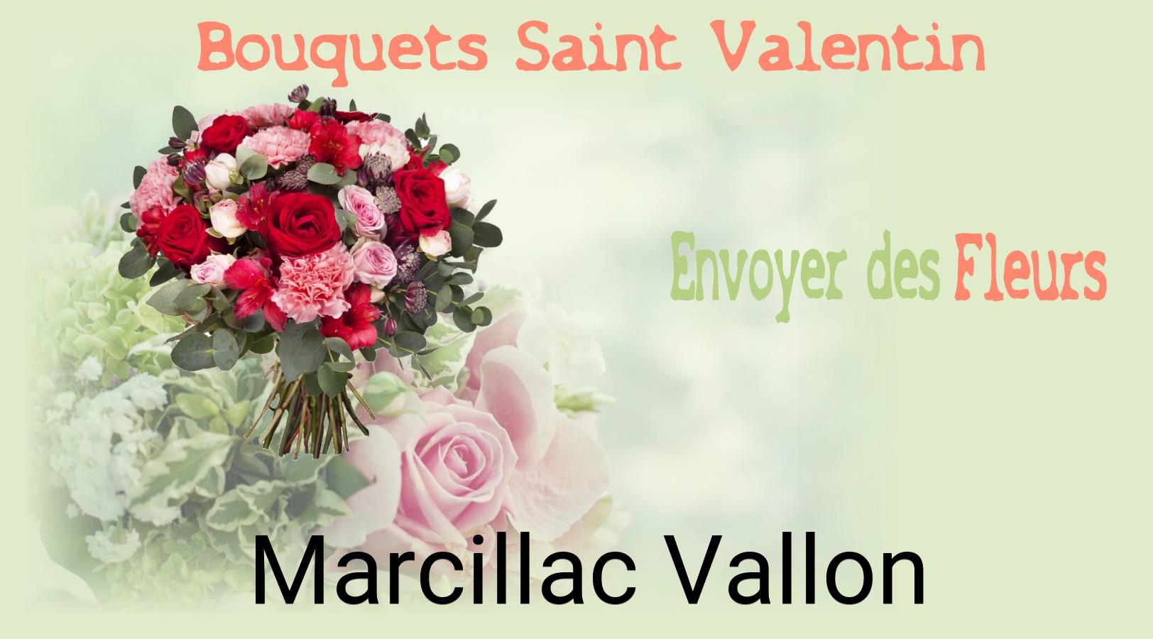 Roses de Saint-Valentin livrées à Marcillac-Vallon